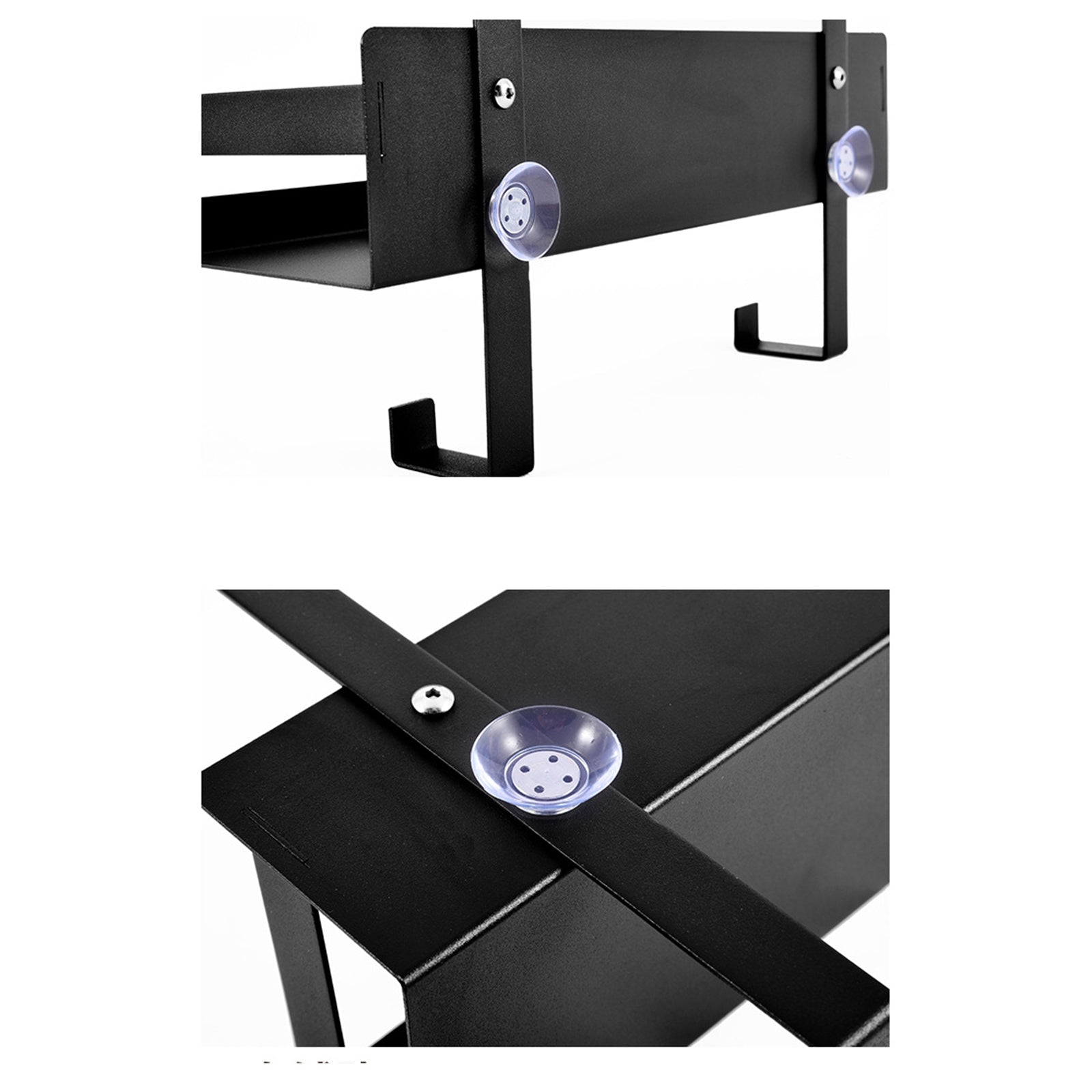 Bathroom Door Hanging Basket Carbon Steel No Drill Organizer Shelf, Style B / Double Layer Bathroom Door Hanging Basket Carbon Steel No Drill Organizer Shelf, Style B / Double Layer